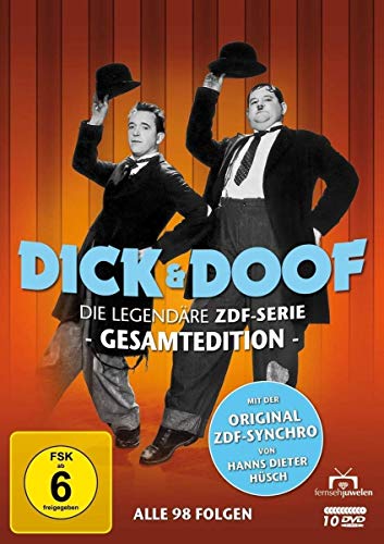 Dick und Doof - Die Original ZDF-Serie Gesamtedition (Alle 98 Folgen) (Fernsehjuwelen) [10 DVDs] von AL!VE AG