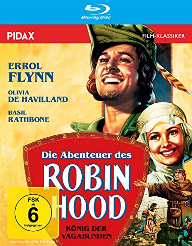 Die Abenteuer des Robin Hood - König der Vagabunden / Preisgekrönter Abenteuerfilm mit Starbesetzung (Pidax Film-Klassiker) [Blu-ray] von AL!VE