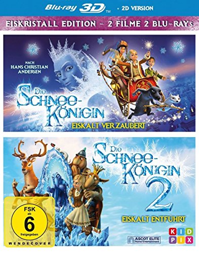 Die Schneekönigin 3D 1+2 - Box [2 Blu-rays 3D] von AL!VE