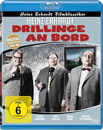 Drillinge an Bord (Heinz Erhardt Filmklassiker) (Blu-ray) von AL!VE