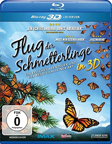 Flug der Schmetterlinge (inkl. 2D-Version) [3D Blu-ray] von ASCOT ELITE Home Entertainment GmbH