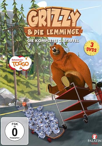 Grizzy & Die Lemminge - Die komplette Staffel 2 (78 Episoden) [3 DVDs] von AL!VE AG
