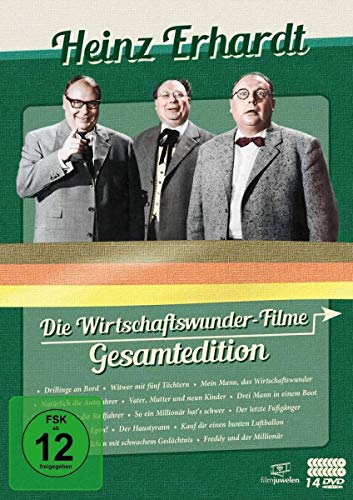 Heinz Erhardt Wirtschaftswunder Gesamtedition (Filmjuwelen) [4 DVDs] von AL!VE AG