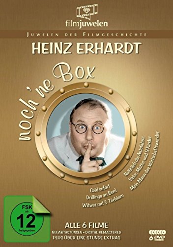 Heinz Erhardt - noch 'ne DVD Box (6 Kultfilme + Bonus-Filmclips) - Filmjuwelen von AL!VE