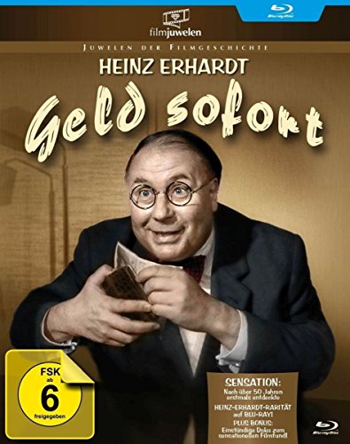 Heinz Erhardt: Geld sofort - (plus Bonus: 1 Std. Doku zum Filmfund) - Filmjuwelen [Blu-ray] von AL!VE