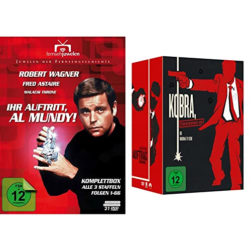 Ihr Auftritt, Al Mundy! - Komplettbox (Alle 3 Staffeln / Folgen 1-66) - Fernsehjuwelen [21 DVDs] & Kobra, übernehmen Sie! - Die komplette Serie / 2.Auflage (DVD) von AL!VE