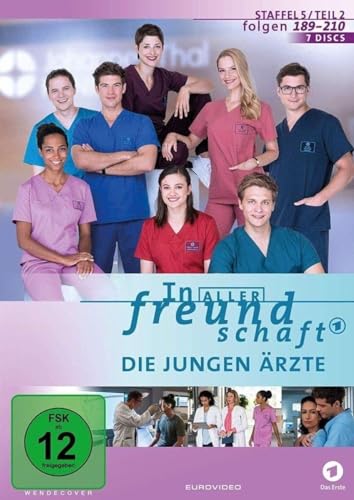 In aller Freundschaft - Die jungen Ärzte - Staffel 5.2/Folgen 189-210 [7 DVDs] von AL!VE AG