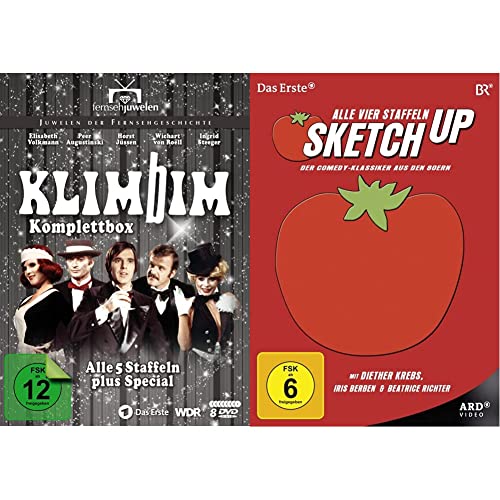 Klimbim - Komplettbox (Alle 5 Staffeln plus Special) - Fernsehjuwelen [8 DVDs] & Sketchup - Alle vier Staffeln [4 DVDs] von AL!VE