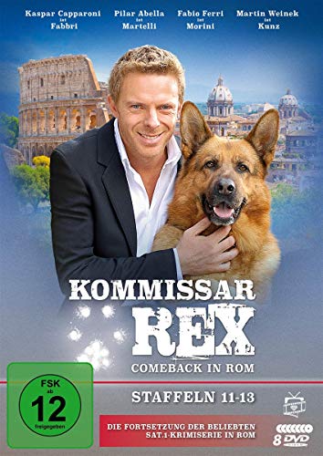 Kommissar Rex - Comeback in Rom (Staffeln 11-13) (Die Fortsetzung der SAT.1-Krimiserie in Rom) (Fernsehjuwelen) [8 DVDs] von AL!VE