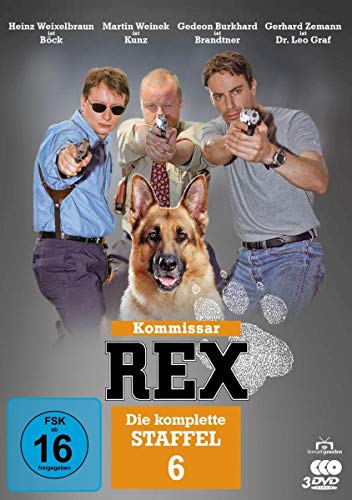 Kommissar Rex - Die komplette 6. Staffel [3 DVDs] von AL!VE AG