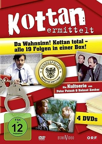 Kottan ermittelt – Alle 19 Folgen in einer Box (4 DVDs) von AL!VE