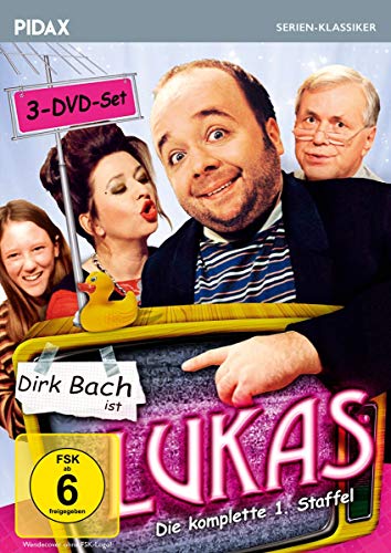 Lukas, Staffel 1 / Die ersten 13 Folgen der Comedyserie mit Dirk Bach (Pidax Serien-Klassiker) [3 DVDs] von AL!VE