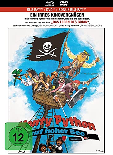 Monty Python auf hoher See (Dotterbart) - 3-Disc Limited Collector's Edition im Mediabook ( + DVD + Bonus-Blu-ray) von AL!VE