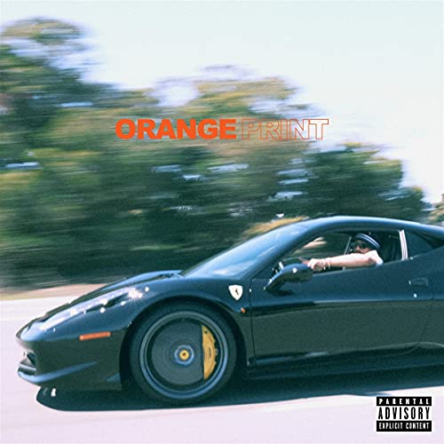 Orange Print von THE FREEMINDED R
