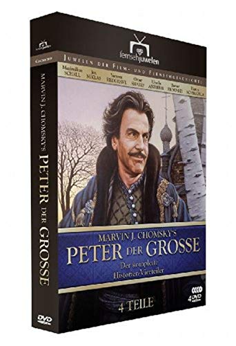 Peter der Große - Der komplette Vierteiler (4 DVDs) - Fernsehjuwelen von AL!VE