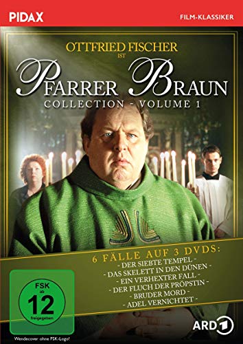 Pfarrer Braun Collection, Vol. 1 / Die ersten sechs Folgen der Krimireihe mit Ottfried Fischer (Pidax Film-Klassiker) [3 DVDs] von AL!VE