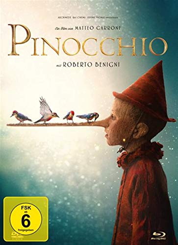 Pinocchio - 2-Disc Limited Collector’s Edition im Mediabook (+ DVD) [Blu-ray] von AL!VE