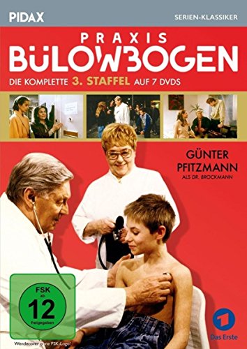 Praxis Bülowbogen, Staffel 3 / Weitere 20 Folgen der Kultserie mit Günter Pfitzmann (Pidax Serien-Klassiker) [7 DVDs] von AL!VE
