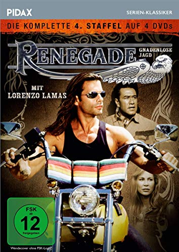 Renegade - Gnadenlose Jagd, Staffel 4 / Weitere 22 Folgen der Kultserie (Pidax Serien-Klassiker) [4 DVDs] von Pidax Film- und Hörspielverlag