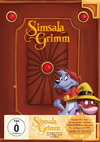 SimsalaGrimm - Die komplette Serie - Limited Deluxe Edition (8 DVD + 3 Blu-ray + CD) von AL!VE
