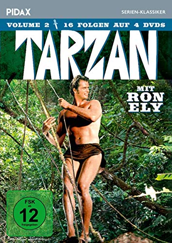 Tarzan, Vol. 2 / Weitere 16 Folgen der Kultserie mit Ron Ely (Pidax Serien-Klassiker) [4 DVDs] von AL!VE