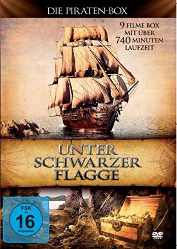 Unter schwarzer Flagge - Die Piraten-Box - 9 Filme Box [3 DVDs] von AL!VE AG
