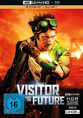 Visitor from the Future - 2-Disc Limited Collector's Edition im Mediabook (UHD-Blu-ray + Blu-ray) von Capelight (Alive)