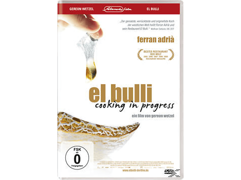 EL BULLI - COOKING IN PROGRESS DVD von ALAMODE FI