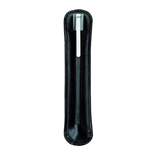 Alassio 2606 - Schreibgeräteetui für einen Stift, Etui aus echtem Leder, Stiftetui in schwarz, Lederetui ca. 15,5 x 3 x 1 cm Alassio 2606 - Schreibgeräteetui für einen Stift, Etui aus echtem Leder, Stiftetui in schwarz, Lederetui ca. 15,5 x 3 x 1 cm von ALASSIO