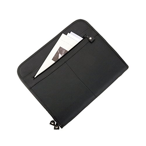 Alassio 30042 - Reißverschlussmappe Milano, DIN A4, 36 x 29 x 5 cm, schwarz Alassio 30042 - Reißverschlussmappe Milano, DIN A4, 36 x 29 x 5 cm, schwarz von ALASSIO
