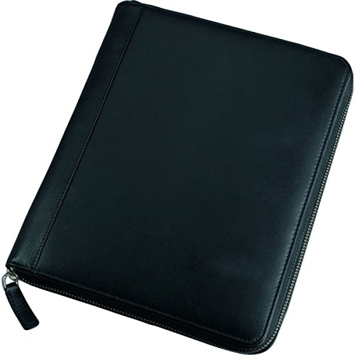 Alassio 41101 - Tablet-PC Hülle, aus echtem Leder, schwarz, ca. 21,5 × 25,5 × 3,5 cm von ALASSIO