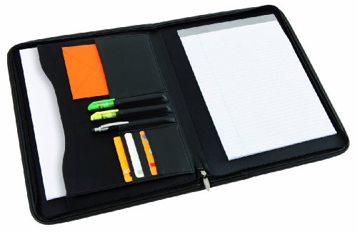 ALBA Konferenzmappe mit Reißverschluss/2502 280x28x360 mm schwarz PU ALBA Konferenzmappe mit Reißverschluss/2502 280x28x360 mm schwarz PU von ALBA