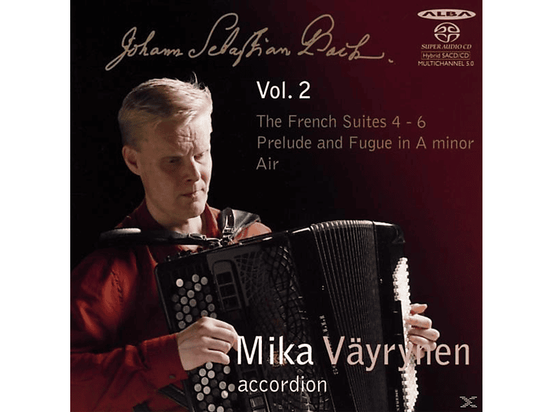 Mika Väyrynen - Bach auf dem Akkordeon vol.2 (SACD Hybrid) von ALBA