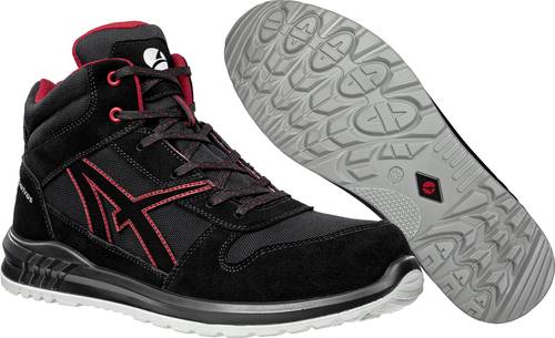 Albatros CLIFTON MID SRC 638700210000038 Sicherheitsstiefel S3 Schuhgröße (EU): 38 Schwarz, Rot 1 von ALBATROS