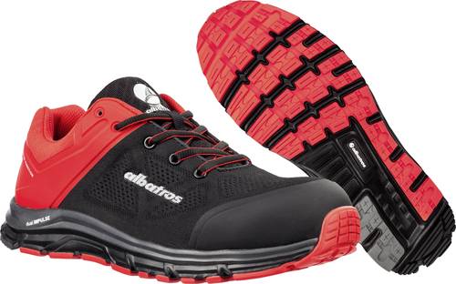 Albatros LIFT RED IMPULSE LOW 646600-45 ESD Sicherheitsschuh S1P Schuhgröße (EU): 45 Schwarz, Rot von ALBATROS