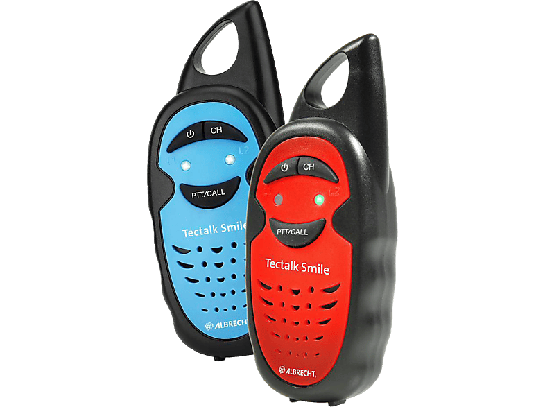 ALBRECHT Tectalk Smile Kinder Walkie Talkie Rot/Blau von ALBRECHT