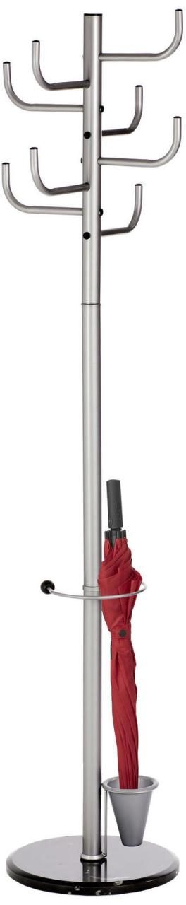 ALCO Kleiderständer silber Metall 40,0 x 172,0 cm 8 Haken von ALCO