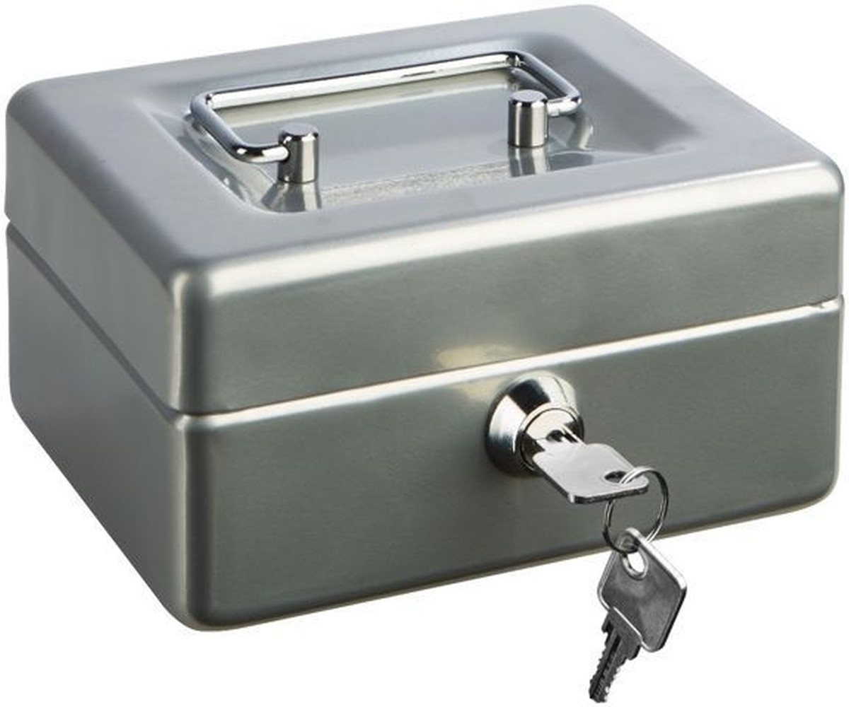 ALCO Geldkassette Geldkassette Stahlblech mit Schloss 250x170x90mm silber. ALCO Geldkassette Geldkassette Stahlblech mit Schloss 250x170x90mm silber. von ALCO