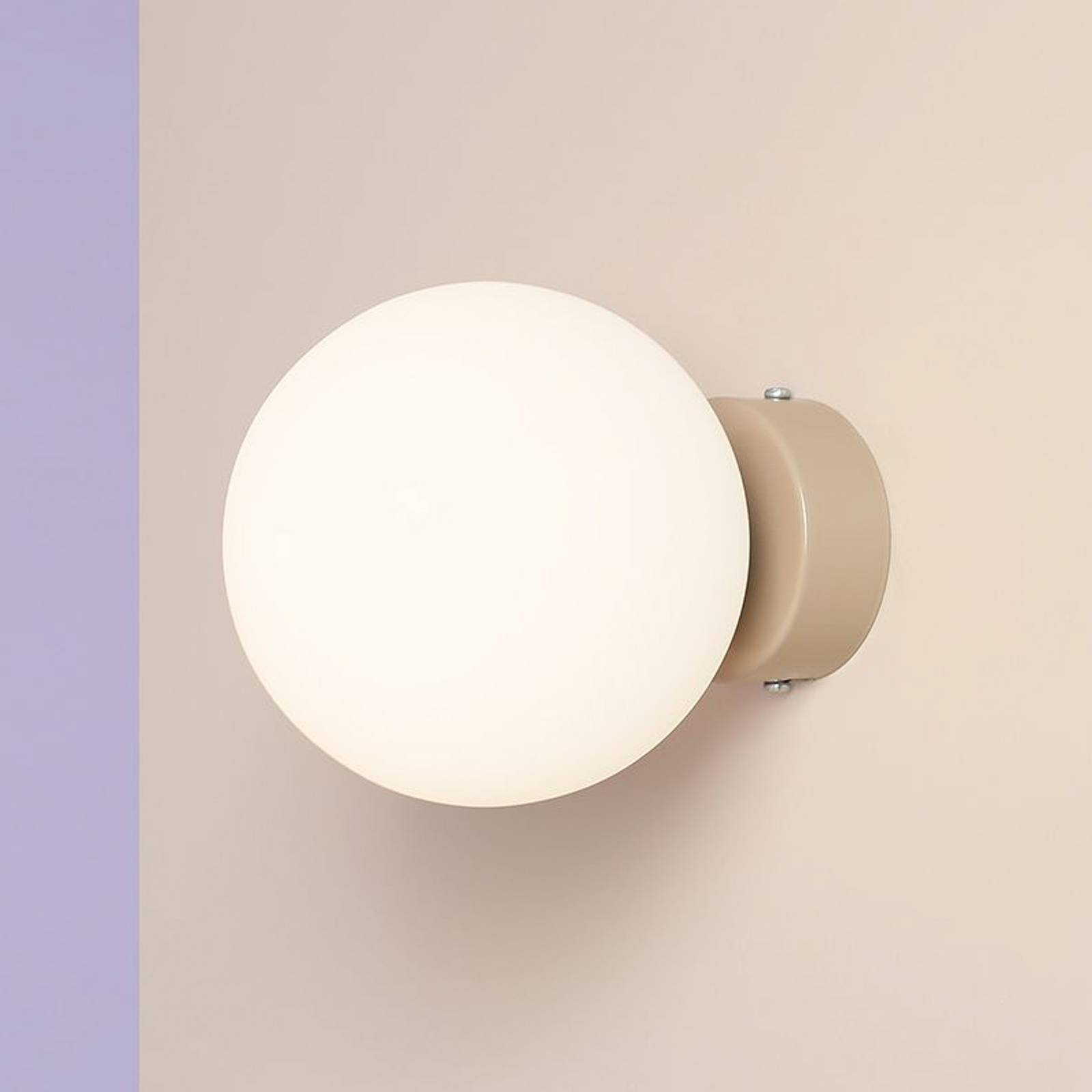 Wandlampe Joel, beige/weiß, einflammig Wandlampe Joel, beige/weiß, einflammig von ALDEX
