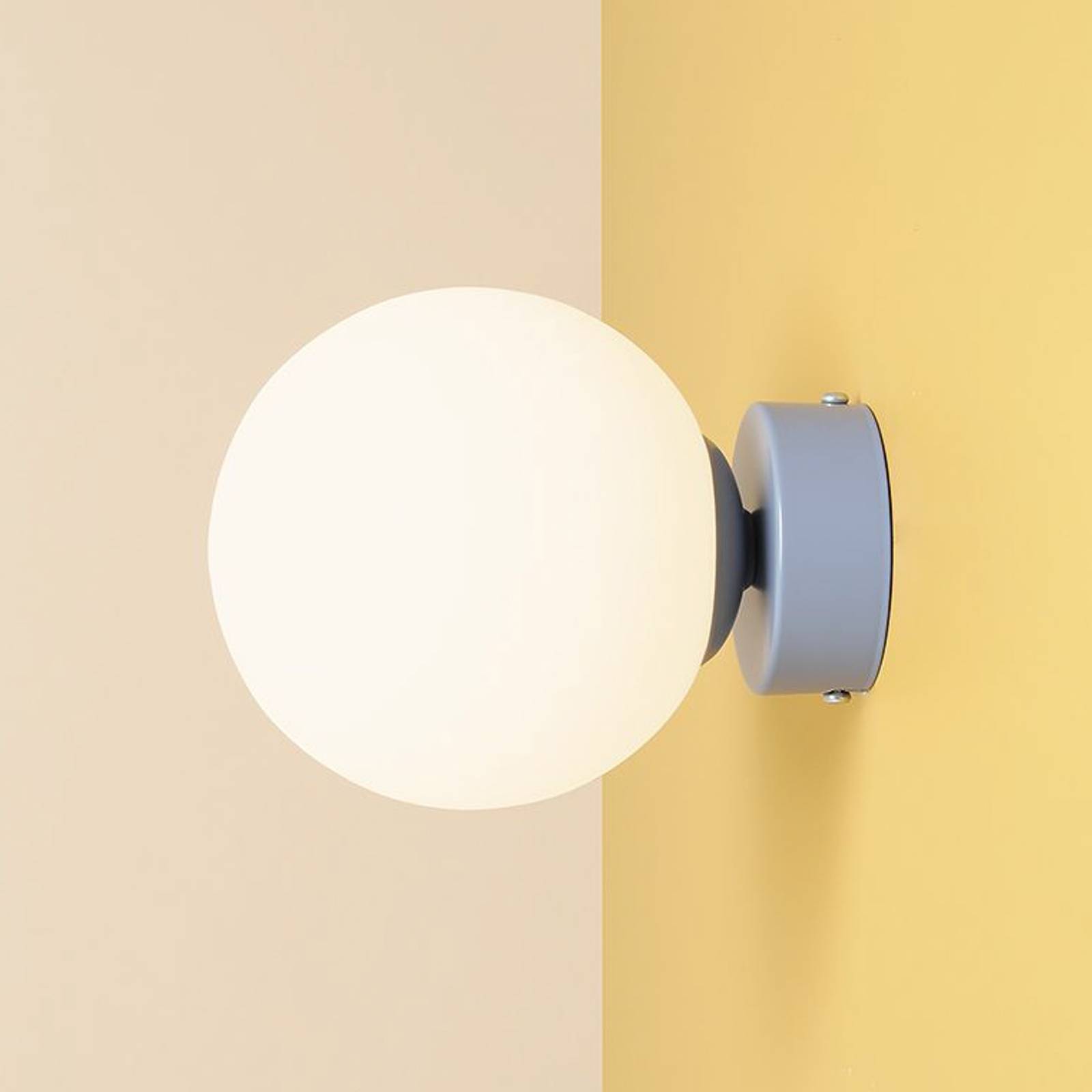 Wandlampe Joel, blau/weiß, einflammig Wandlampe Joel, blau/weiß, einflammig von ALDEX