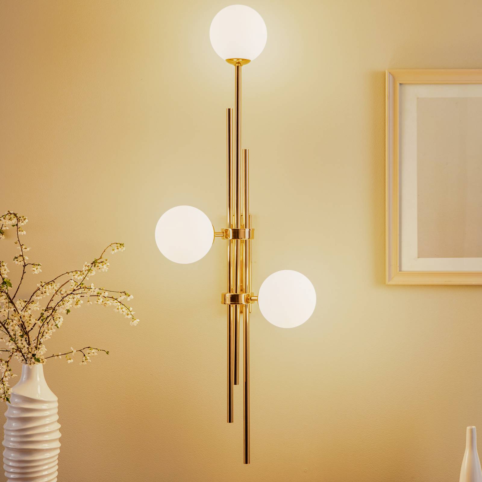 Wandleuchte 1073Y30, 3-flammig, gold Wandleuchte 1073Y30, 3-flammig, gold von ALDEX