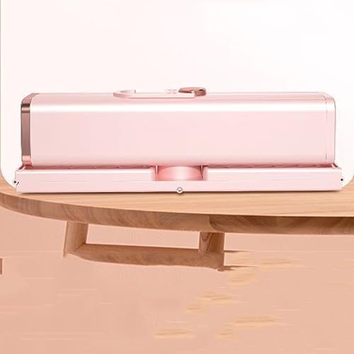 Trockner, Studentenwohnheim-Trockenbügel, tragbarer Stoffbezug, universeller kleiner Trockner, kleiner Haushalt, weiß (pink) von ALEEIK