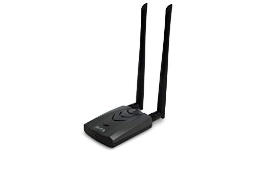 ALFA NETWORK Typ-C WiFi USB, Langstrecken-Dual-Band AC1200 Wireless-USB-Wi-Fi-Adapter mit 2X 5DBI Externe Antennen - 2,4 GHz 300 Mbps / 5 GHz 867Mbps von ALFA NETWORK