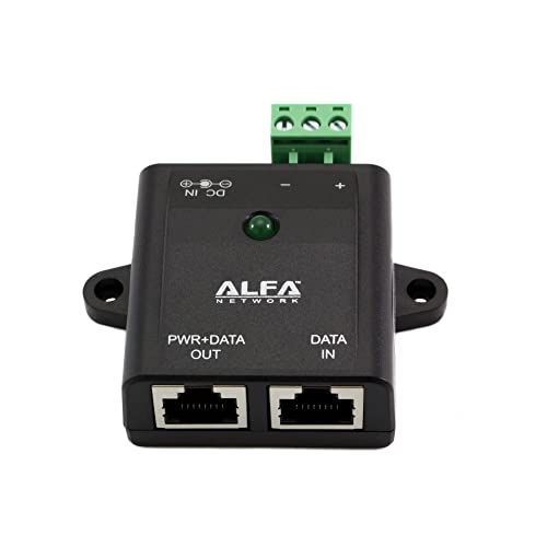 Alfa Network Industriell Gigabit PoE Konv. Rücksetzfunktion, APOE03GR von ALFA NETWORK