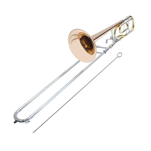 Altposaune Bb Tonart Instrument Tenor Transponiert B Dur Auf F Tonart Spielt Posaune Weißes Kupfer Zugrohr von ALFAAL