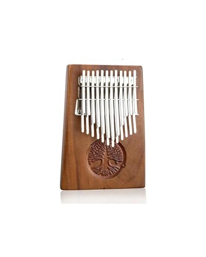 Kalimba Daumenklavier Chromatisches Kalimba 24/34/38 Musik-Miniinstrument, Anfängerschlüssel, professionelles Daumenklavier (Size : 24) von ALFAAL