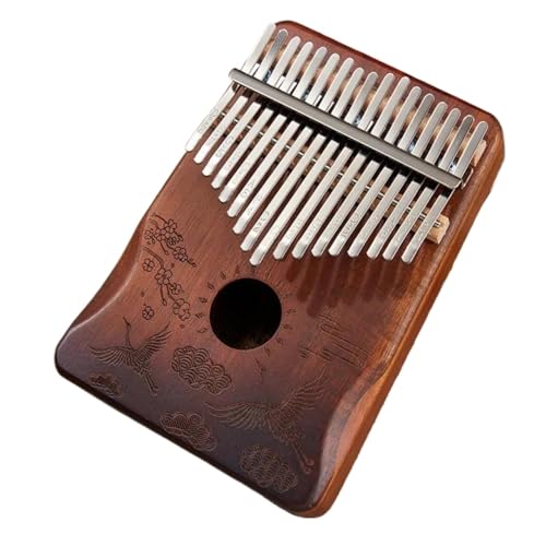 Kalimba Daumenklavier Kalimba 17 Tasten Mahagoni-Daumenklavier Marimba-Instrument Musik chromatisches niedliches Instrument Limba (Color : 3) von ALFAAL