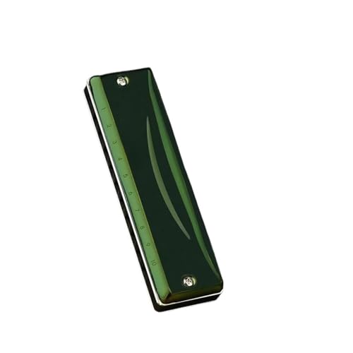 Mundharmonika C Dur 10 Loch C Tonart Diatonische Blues Mundharmonika Musikinstrument(Type 1 C Key) von ALFAAL
