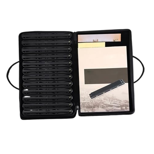 Mundharmonika C Dur Mundharmonika Set 12 Dur Tonarten 24 Löcher Polyphon(12 piece set) von ALFAAL
