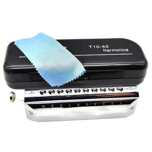 Mundharmonika C Dur Musikliebhaber 10 Loch 40 Note Professionelle C Ton Chromatische Mundharmonika Mundharmonika C Dur Musikliebhaber 10 Loch 40 Note Professionelle C Ton Chromatische Mundharmonika von ALFAAL